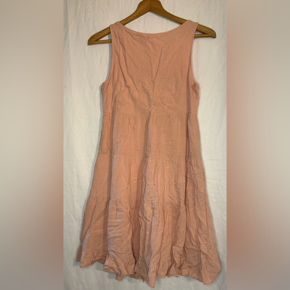 Altar’t State Women’s Sleeveless Button Down Peach Color Summer Dress Size XS - Picture 2 of 7